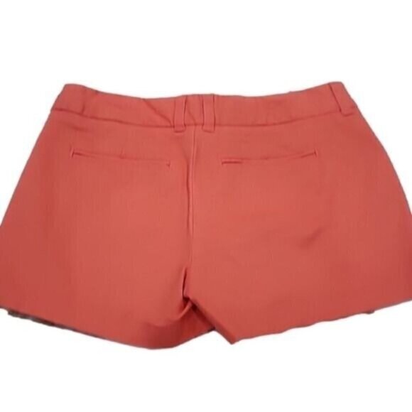 Gap City 3" Shorts Coral khakis Mid-rise 29" waist women's 0 - Picture 2 of 5